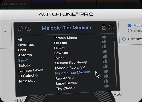 Antares「Auto-Tune Pro 11」業界標準の高精度ピッチ補正＋4パートハーモニー機能搭！リアルタイム補正とグラフモードで完璧なボーカルチューニングを実現する最新版プロフェッショナルツール｜DTMプラグインセール