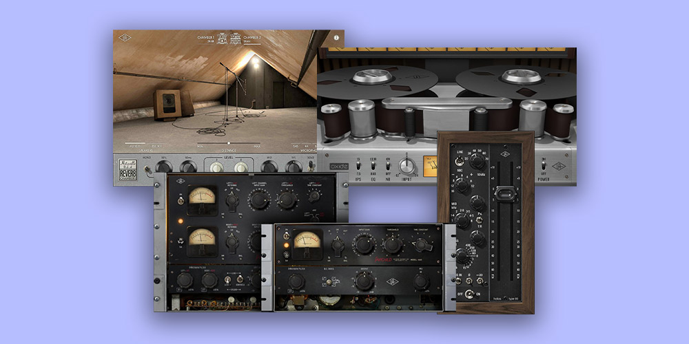 Universal Audio「UAD Vintage Studio Bundle」レコーディング、ミックス、マスタリングに必須のプラグインが集結！MotownリバーブからFairchildコンプレッサーまで伝説のアナログ機材を完全再現した究極のプラグインバンドル｜DTMプラグインセール