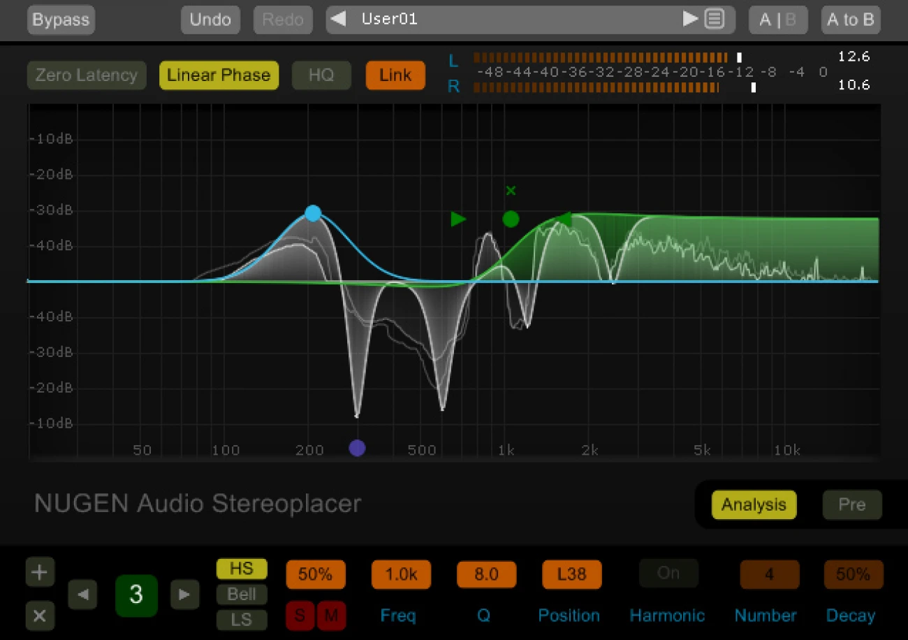 NUGEN Audio「Stereoplacer」ベースギターの音像を劇的に改善！マイク配置の失敗を修正し、音源の位置を自在に調整する次世代ステレオ音像調整プラグイン｜DTMプラグインセール