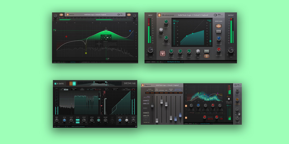 Solid State Logic「SSL Mixing Bundle」プロが認めるSSLのサウンドでミキシングのクオリティを劇的に向上！音楽制作に欠かせないEQ・コンプレッサー・リバーブ・ゲートが一度に揃うバンドル｜DTMプラグインセール