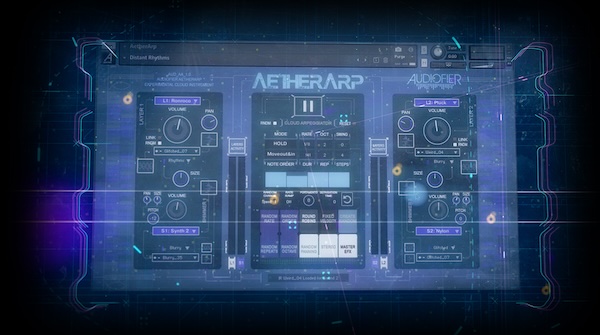 Audiofier「AetherArp」シネマティックサウンド制作の最終兵器！クラウドアルペジエーターで進化する音、4つのサウンドエンジンによる奥深いサウンドスケープ、200種類以上のインパルスレスポンスで誰でも簡単に幻想的なアンビエント＆シネマティック音楽を作成可能｜DTMプラグインセール