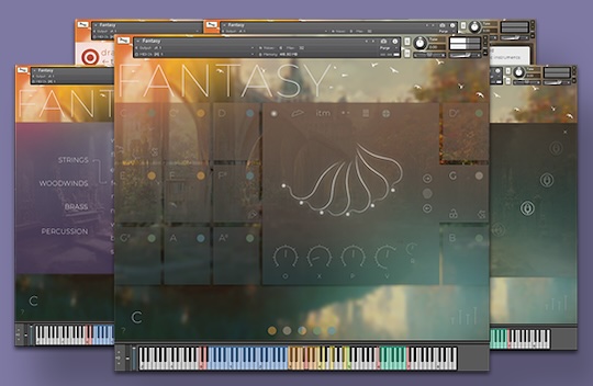 Sonokinetic「Fantasy」壮大なオーケストラ音楽を手軽に作曲！圧倒的なリアルさでファンタジー映画のような壮麗なサウンドを即座に実現できるKontakt対応の最高峰ライブラリ｜DTMプラグインセール