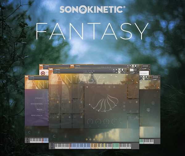 Sonokinetic「Fantasy」壮大なオーケストラ音楽を手軽に作曲！圧倒的なリアルさでファンタジー映画のような壮麗なサウンドを即座に実現できるKontakt対応の最高峰ライブラリ｜DTMプラグインセール