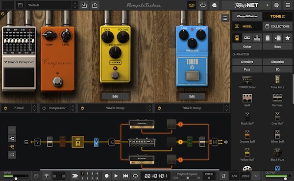 IK Multimedia「AmpliTube 5」ギター・ベース音作りの全工程がこれ1本で完結!リアルなサウンド、豊富なギアモデル、録音&練習&ライブにも対応する多機能アンプシミュレーター|DTMプラグインセール