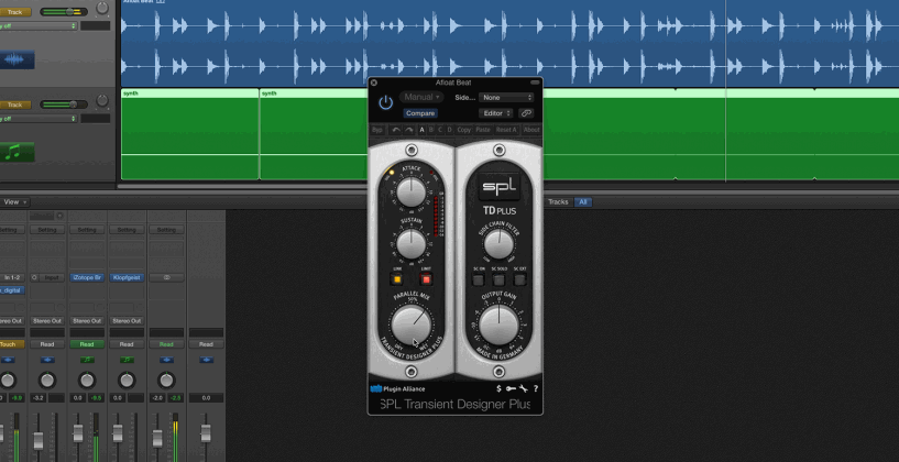Brainworx「SPL Transient Designer Plus」シンバルのブリードを抑え、スネアの鳴りを整え、キックの迫力を増強!コンプレッサーの複雑な設定は不要、たった2つのノブでドラム音源の輪郭を鮮明に描き出す革新的なダイナミクス処理プラグイン|DTMプラグインセール