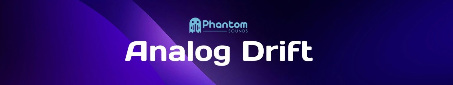 Phantom Sounds「Analog Drift」透明感あふれるクリーンディレイから、ドリーミーなローファイ空間演出、そして本物のテープフィールまで!単なるディレイに留まらない、サウンドに豊かな表情と奥行きを与える革新的プラグイン|DTMプラグインセール