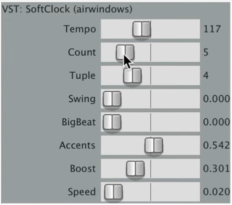Airwindows「SoftClock」機械的なクリックトラックにサヨナラ!クリックトラックでは絶対に味わえない、テンポに縛られず音楽に生きたグルーヴを与える革新的リズムガイド|DTMプラグインセール