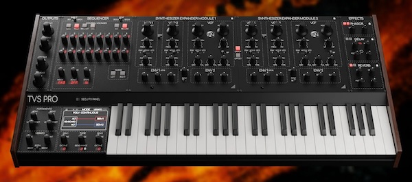 GForce Software「Oberheim TVS Pro」デュオフォニーをこの世に初めて導入した革命的シンセサイザーの復活!2つの独立した声部で複雑で有機的な音響を実現し、400以上の変換パッチと220以上の新しいサウンドにすぐにアクセスできる革新的シンセ|DTMプラグインセール