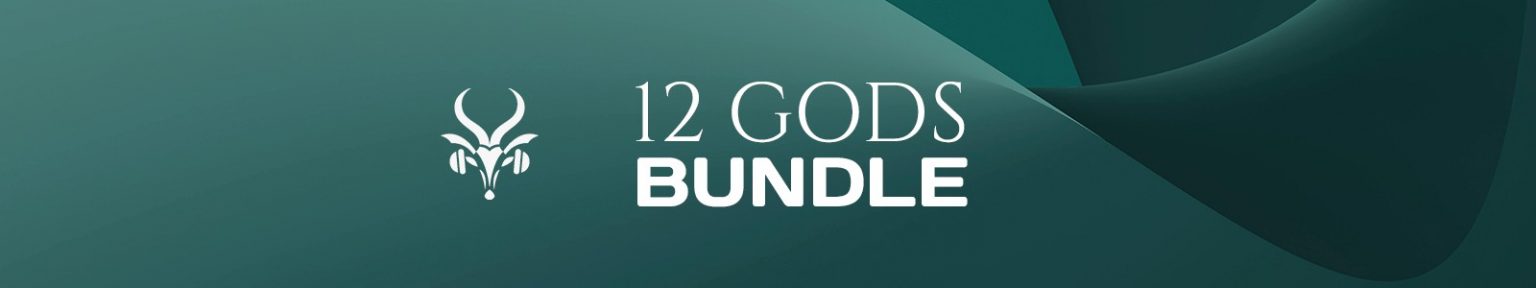 Vicious Antelope「12 Gods Bundle for Omnisphere 2」Omnisphere 2の魅力を最大限に引き出す神話的プリセット集!シネマティック音楽・ゲームサウンド・アンビエント制作に最適な、ギリシャ12神に着想を得た600の高品質プリセット|DTMプラグインセール
