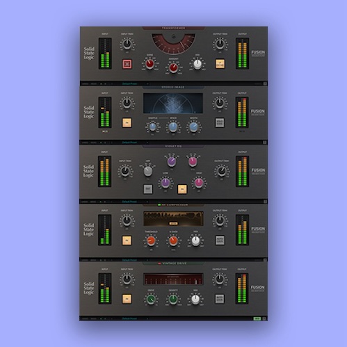 Solid State Logic「SSL Fusion Bundle」アナログ機材にしか出せない“音の奥行きと存在感”を実現!あなたのミックスをプロフェッショナルの領域へ引き上げる5つのプラグイン|DTMプラグインセール