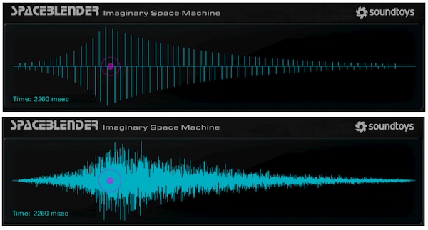 Soundtoys「SpaceBlender」音が時間とともに進化する、視覚操作も可能な空間エフェクト!シネマティックからアンビエント、実験音楽まで幅広く活躍するリバーブプラグイン|DTMプラグインセール