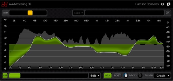 Harrison「AVA Mastering EQ」初心者でも扱える直感操作とプロ品質の音質を両立!滑らかで自然な仕上がりを誰でも実現できる、マスタリング工程の“最後の壁”を突破するイコライザー|DTMプラグインセール