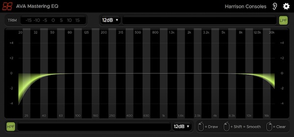 Harrison「AVA Mastering EQ」初心者でも扱える直感操作とプロ品質の音質を両立!滑らかで自然な仕上がりを誰でも実現できる、マスタリング工程の“最後の壁”を突破するイコライザー|DTMプラグインセール