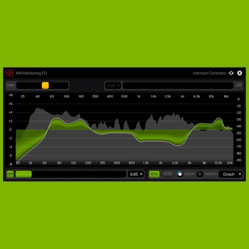 Harrison「AVA Mastering EQ」初心者でも扱える直感操作とプロ品質の音質を両立!滑らかで自然な仕上がりを誰でも実現できる、マスタリング工程の“最後の壁”を突破するイコライザー|DTMプラグインセール