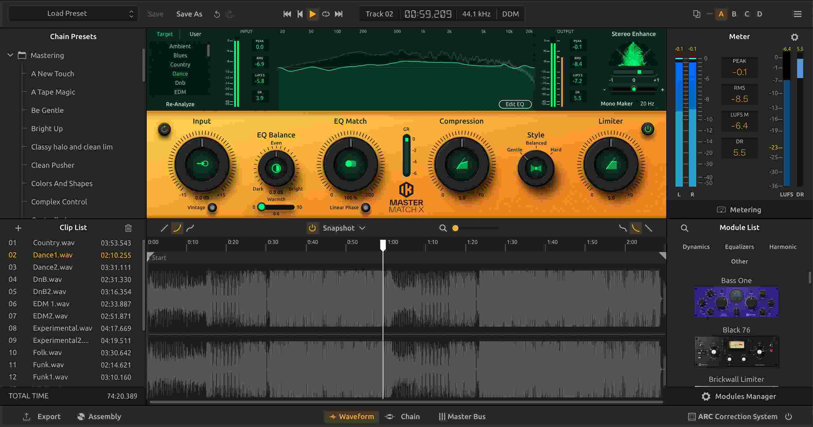 IK Multimedia「T-RackS 6」初心者〜プロまで手放せない万能ツール!19種類の高品質エフェクトと60種以上に拡張可能な機能で“音の仕上げ”が変わるミックス&マスタリングツール|DTMプラグインセール