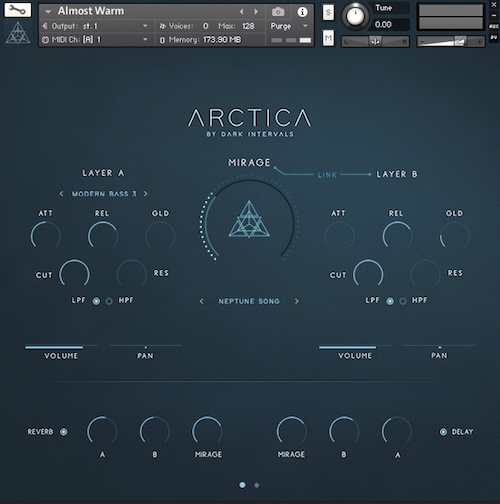 Dark Intervals「Arctica」アンビエント・映像音楽・エレクトロ制作に最適!幻想的なパッドとドローンで空間を支配するKontakt音源|DTMプラグインセール