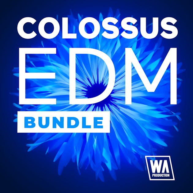 W. A. Production「Colossus EDM Bundle」シンセプリセット・ボーカル・FL Studioテンプレ・チュートリアル動画まで全部入り!1,500超の高品質サウンド&テンプレートが揃う最強のオールインワンEDM制作パック|DTMプラグインセール