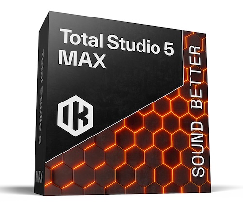 IK Multimedia「Total Studio 5 MAX」作曲からマスタリングまでこれ一つで完結!新登場のPianoverse MAX、TONEXシグネチャーコレクション、最新のT-RackS 6 Maxなど、16,000種以上のインストゥルメントと2,000種以上のスタジオ級エフェクトを網羅する音楽クリエイター必携の究極パッケージ|DTMプラグインセール