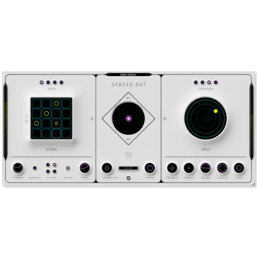 Baby Audio「Spaced Out」宇宙的な広がりと深みを演出する究極のウェットFX!テンポ同期16ステップディレイシーケンサーと直感的なX-Yジョイスティックコントロールを備え、ワンクリックで新しいエフェクト構成を生成する機能を搭載した次世代スペースエコープラグイン|DTMプラグインセール