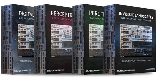 Ocean Swift「Thorn Preset Collection」Thornの魅力を最大限に引き出す712の高品質プリセット!アンビエント・映像・ゲーム音楽・EDM・サイケまで対応する拡張性抜群の万能コレクション|DTMプラグインセール