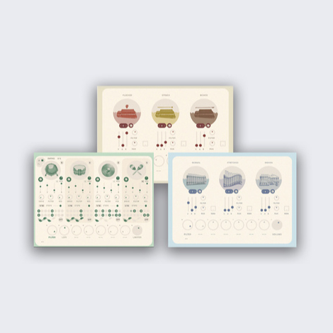 「Dream Date Designs Bundle」幻想とリアルの境界を超える音源セット!テープ録音の温もりとアナログ感、幻想的なガラスの響き、そして大正琴の郷愁、音の深みと表現力を追求した3つの個性派インストゥルメント収録|DTMプラグインセール