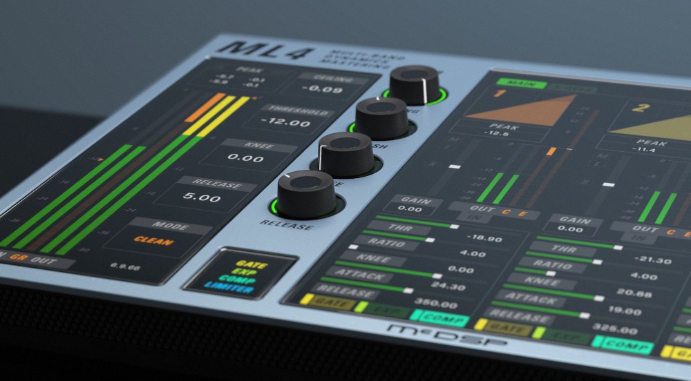 McDSP「ML4000 Mastering Limiter」プロのマスタリングエンジニアも絶賛!柔軟なブリックウォールルックアヘッド設計と多段階リミッティング、直感的な操作性を兼ね備えた、音楽マスタリングからライブ音響まであらゆる現場で活躍する高解像度ダイナミクスプロセッサーの決定版|DTMプラグインセール