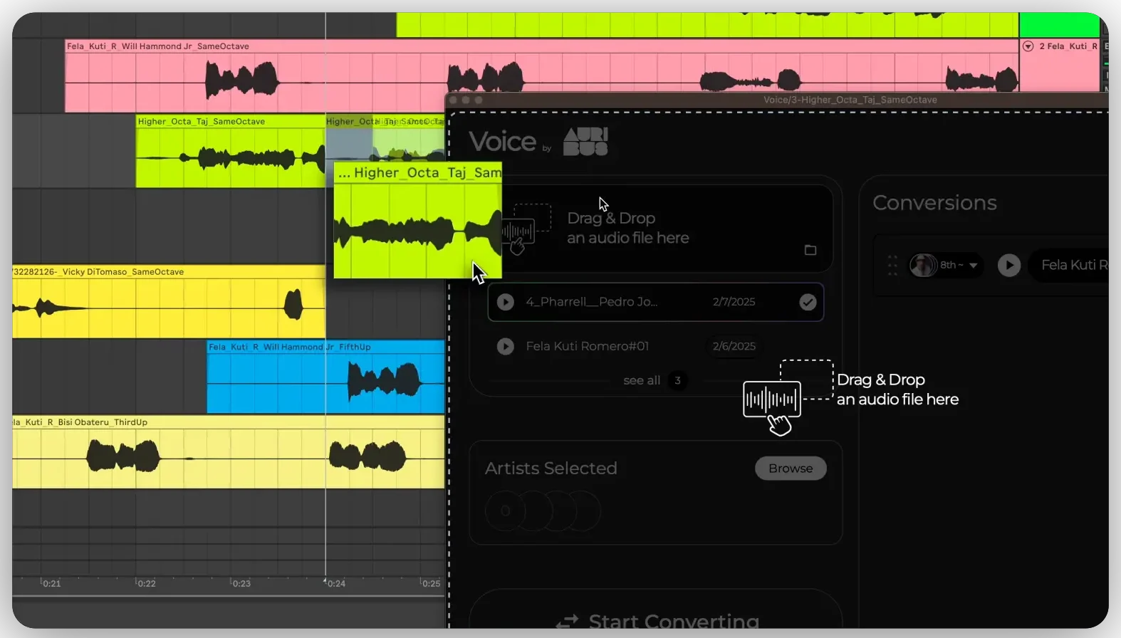 「Auribus」世界中の才能あるシンガーの声を、いつでも・どこでも・自分の曲に!AIなのに本物。歌声の質・倫理・操作性すべてを兼ね備えた次世代ボーカル制作ツール|DTMプラグインセール
