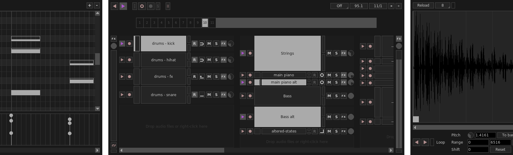 monocasual laboratories「Giada」録音もエフェクトもリアルタイムで完結!マルチトラック、MIDI、リアル録音…ぜんぶ1画面で操作可能なミニマル設計の無料DAW|DTMプラグインセール