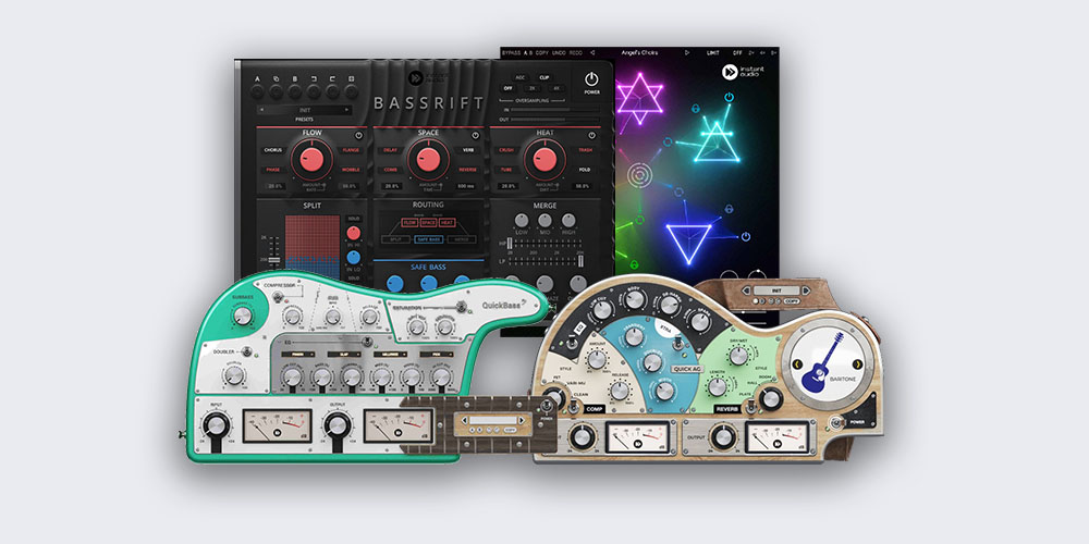 United Plugins「7 Years of Instant Audio Bundle」サウンドデザインからミキシングまで完璧に対応!ベースからアコースティック楽器、サウンドデザインまで、音楽制作のスピードとクオリティが格段に向上する5つの革新的プラグイン|DTMプラグインセール