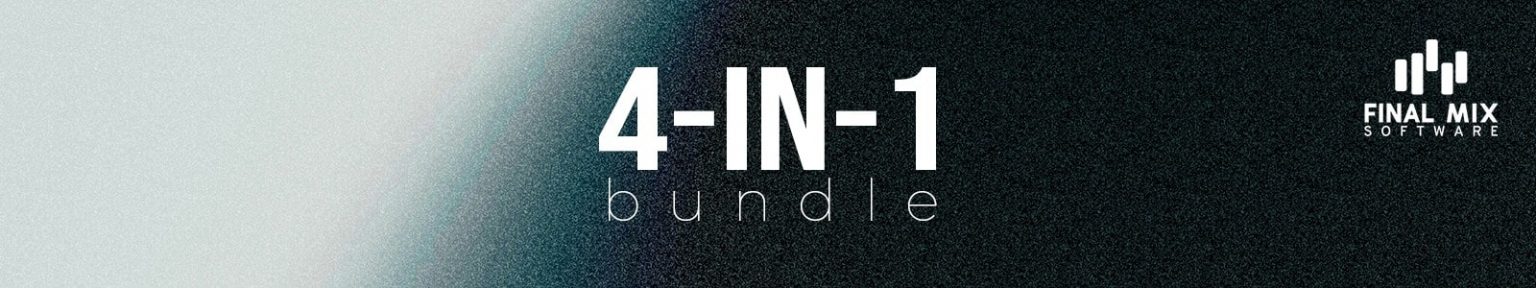 Final Mix Software「4-in-1 Parallel Bundle」音に厚みが出ない…と悩む人へ!アコースティックギター、ドラム、エレキギター、ボーカル専用に最適化された4種類のパラレルコンプレッサーセット|DTMプラグインセール