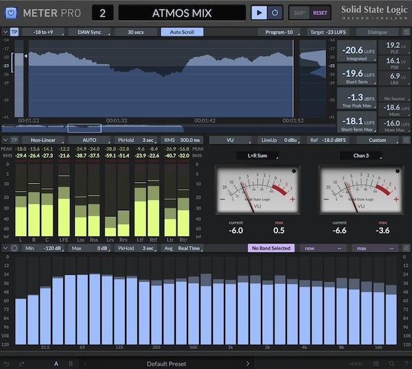 Solid State Logic「SSL Meter Pro」包括的ラウドネスメータリングシステムがもたらすストリーミング時代の音質最適化!ミキシングからマスタリングまで全工程を可視化する究極の分析ツール|DTMプラグインセール