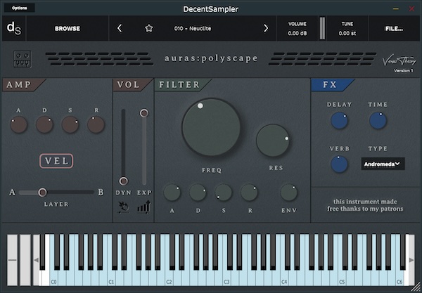 Venus Theory「auras:polyscape」シネマティックな音作りを追求するなら絶対に見逃せない!音が動き、空気が震える、Polybrute 12のアナログサウンドを極限まで引き出した高品質ライブラリ|DTMプラグインセール