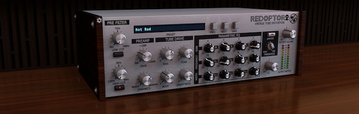 D16 Group「Redoptor 2」クリーミーで温かみのある真空管歪みを完全再現!音量変化に滑らかに反応する本物のチューブアンプのような挙動と偶数次・奇数次倍音の豊かなブレンドにより、あらゆる信号をよりパワフルでパンチの効いた生き生きとしたサウンドへと変貌させる究極のチューブディストーション|DTMプラグインセール