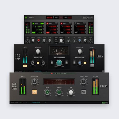 Solid State Logic「SSL 80's Bundle」音が軽い・平坦・まとまりがない…そんな悩みを一気に解決!ゲートリバーブ、空間系ディレイ、ヴィンテージドライブで80年代風インパクトを出し、アナログ感のあるプロ仕様の仕上がりが誰でも実現できる最強バンドル|DTMプラグインセール