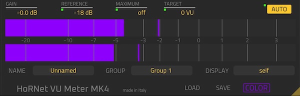 HoRNet Plugins「VU Meter MK4」見えるだけじゃない、"整える"ためのメーター!自動で最適な音量に調整し、プロジェクト全体のレベルを効率よく管理できるVUメーター|DTMプラグインセール
