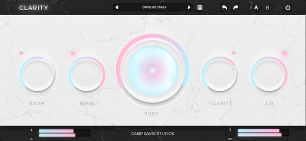 Camp David Studio「Clarity EQ」もうEQに悩まない!複雑な操作一切不要、たった一つのノブでボーカルや楽器の“こもり”を取り除いて、音を前に出せるシンプルかつ高性能なEQプラグイン|DTMプラグインセール