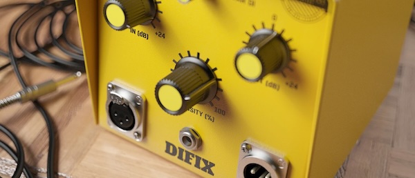 United Plugins「DIFIX」過去の録音データも救済可能!簡単操作でギターかベースを選択し、インプット信号の改善度を調整するだけで、直接録音の音質問題を完全解決する革新的オーディオ修復ツール|DTMプラグインセール