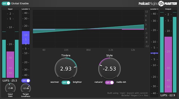trummerschlunk「PodcastPlugins」録ったままの音が“聴ける音”に変わる!知識がなくてもTRACKとMASTERの組み合わせにより、自動で音量調整・周波数補正・音圧処理まで完了するプラグイン|DTMプラグインセール