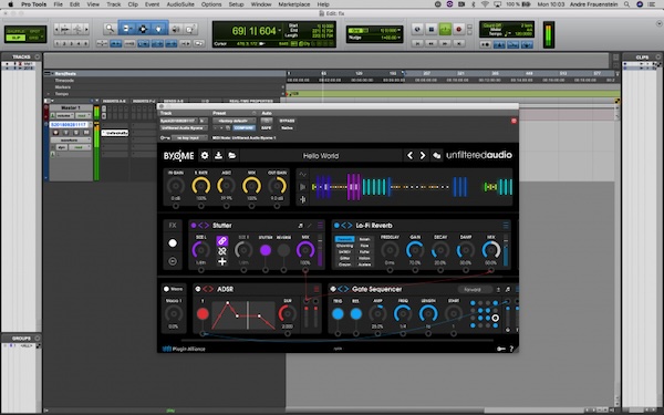 Brainworx「Unfiltered Audio BYOME」革新的なエフェクトオプションを統合した究極のモジュラー環境!40のユニークエフェクトタイプによる無限の組み合わせ可能性と最大限のクリエイティブインパクトを実現する次世代サウンドシェイピングツール|DTMプラグインセール