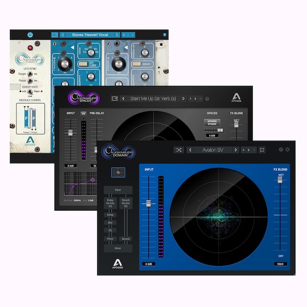 Apogee「Clearmountain Series Bundle Vol.1」Bob Clearmountainの名作ミックスを自宅で再現!プロクオリティのディレイ・リバーブ・モジュレーションが一気に手に入る空間系エフェクトバンドル|DTMプラグインセール
