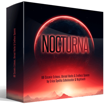 Zampler Sounds「NOCTURNA」空気が震え、音が生きて動き出す!幻想的な残響と揺れるエコーがあなたのサウンドを変える、EcholocatorとNightverbの音響世界を完全再現した66の高品質IRパック|DTMプラグインセール