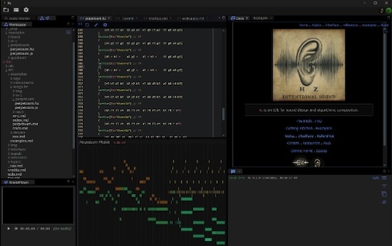 Cannery Coders「Hz Programmable Sound System」コードで音を操り、無限のサウンドデザインを実現する!プログラミングで音を設計する最先端の音楽制作環境|DTMプラグインセール