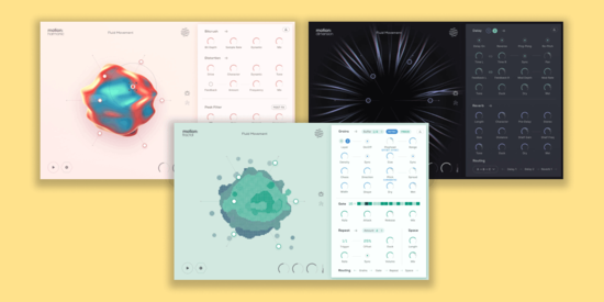 Excite Audio「Motion Bundle」ビットクラッシュから空間デザイン、グラニュラーまで3つのプラグイン(Motion Harmonic & Dimension & Fractal)で解き放つ音楽の創造性