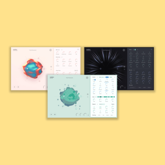 Excite Audio「Motion Bundle」ビットクラッシュから空間デザイン、グラニュラーまで3つのプラグイン(Motion Harmonic & Dimension & Fractal)で解き放つ音楽の創造性
