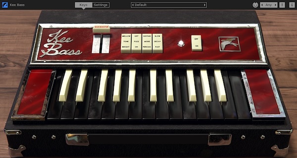 Martinic「Kee Bass」物理モデリングによるリアルな音作り!60年代のRheem Kee Bassを忠実に物理モデリングした軽量かつ高品質なヴィンテージベース音源|DTMプラグインセール