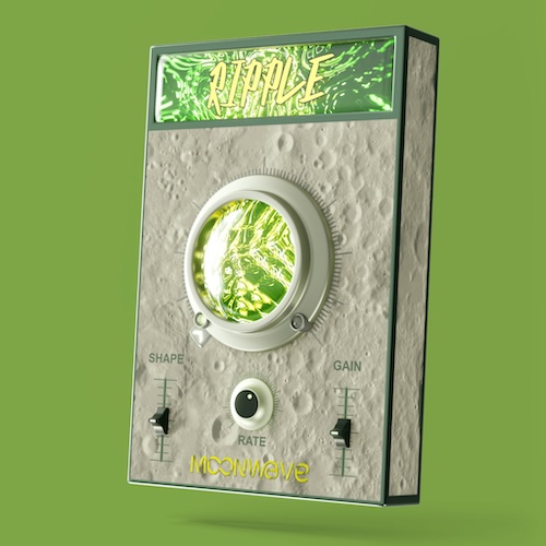 Moonwave FX「Ripple」音が生きているように感じられる“うねり”を簡単に再現!パッドもベースも空間系FXも、すべてのサウンドに有機的な揺らぎを与えるLFOプラグイン|DTMプラグインセール