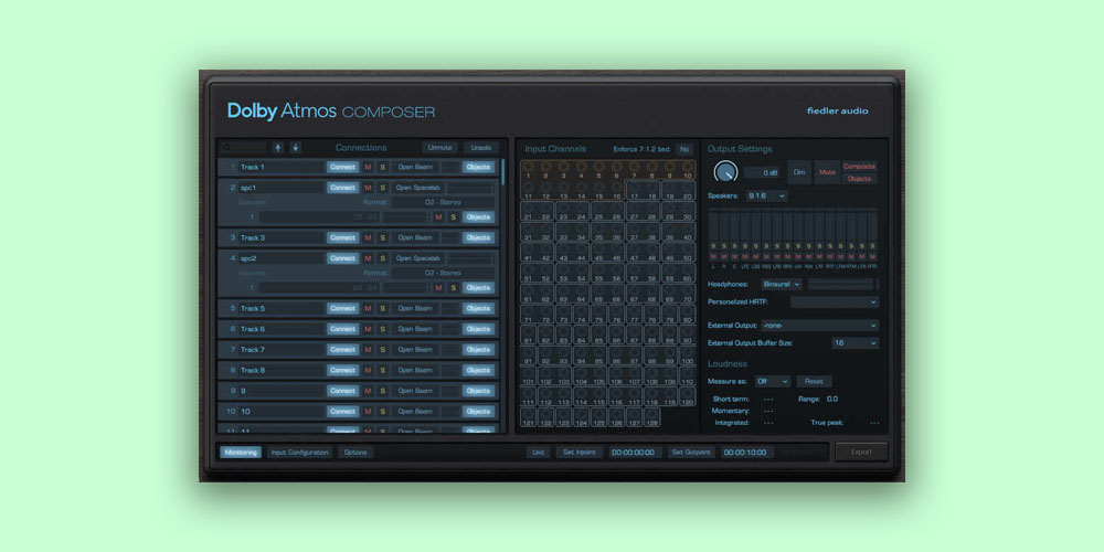 Fiedler Audio「Dolby Atmos Composer」高度なパンニングと複雑な動きを自動化する!ステレオからフル没入型まで対応するマルチプラットフォーム対応の革新的Atmosツール|DTMプラグインセール