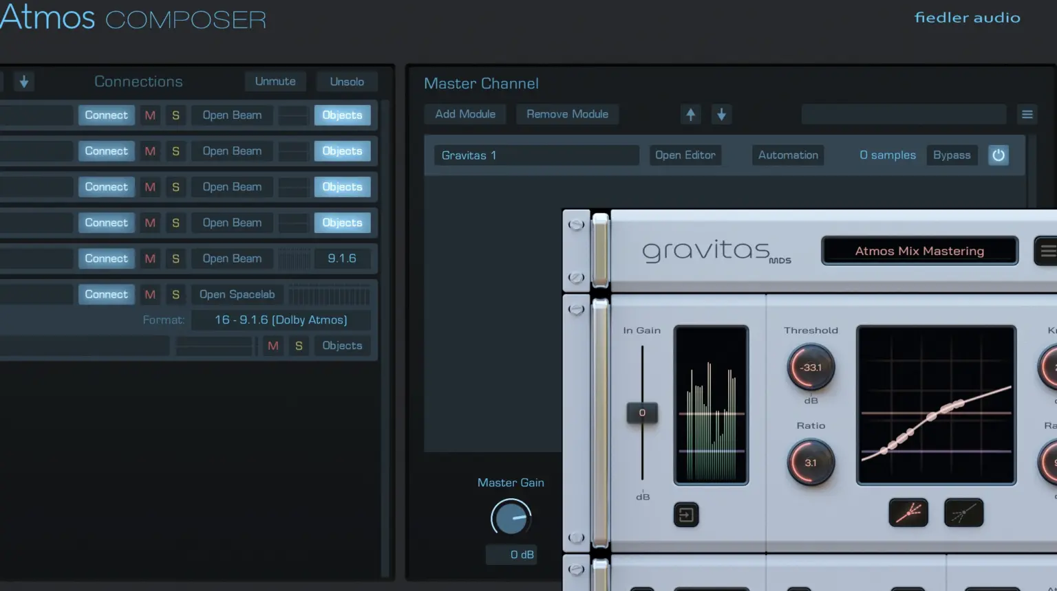 Fiedler Audio「Dolby Atmos Composer」高度なパンニングと複雑な動きを自動化する!ステレオからフル没入型まで対応するマルチプラットフォーム対応の革新的Atmosツール|DTMプラグインセール