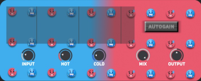 23DSP「23HotCold - Dual Harmonic Saturator」奇数倍音でパンチ、偶数倍音で温もりを！Drive・Mix・Auto Gain搭載で直感的に音を作れる、アナログ風の倍音サチュレーション｜DTMプラグインセール