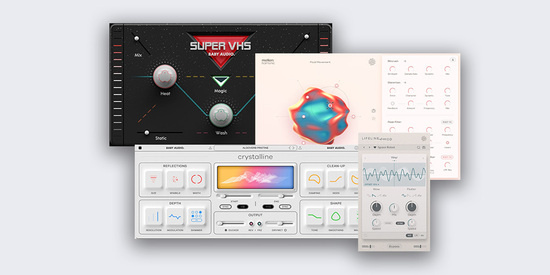 「Baby Audio x Excite Audio Effects Bundle」空間系・LoFi・モジュレーション・ディストーションまで1パックで網羅！音の質感と深みを一気にグレードアップする、現代的で表現力豊かなエフェクト4選を収録したプラグインバンドル｜DTMプラグインセール